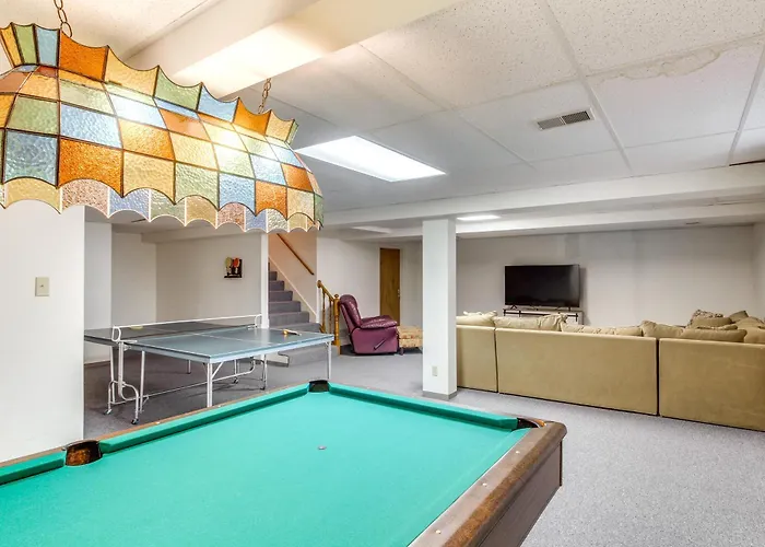 Overland Park Family Home W/ Game Room & Backyard!